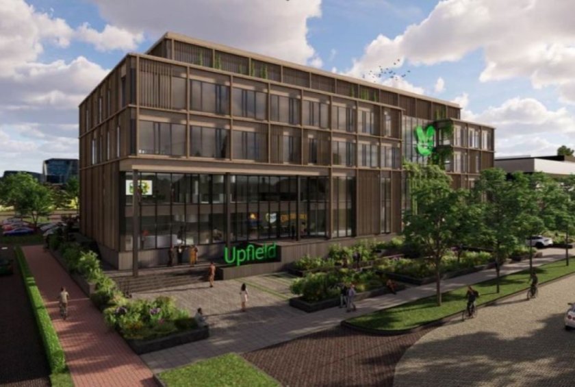 Impression of the new Upfield building